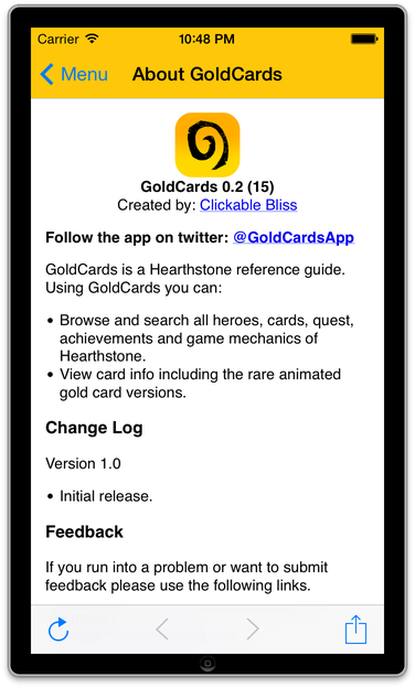 GoldCards Screenshot 6
