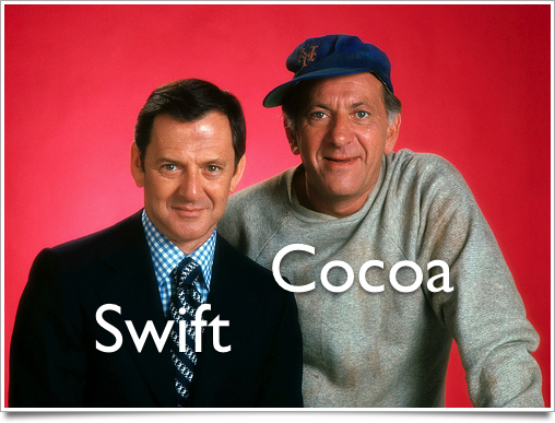 Swift and Cocoa / Odd Couple