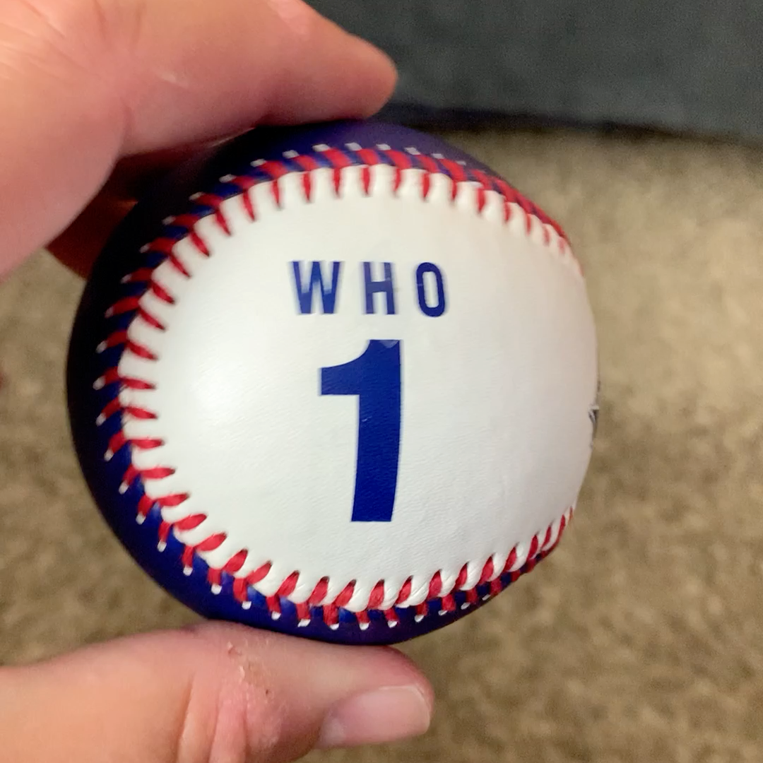 Who is on first baseball